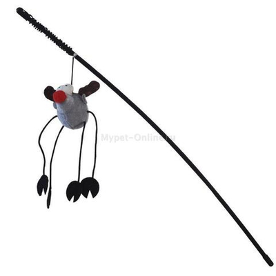 Игрушка-дразнилка для кошек "Монстрик", 60/500мм, Triol
