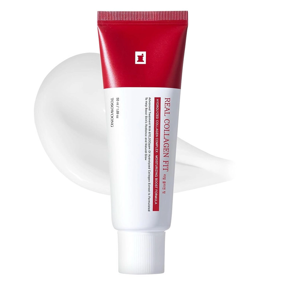 Маска-плёнка TOSOWOONG Real Collagen Fit с лифтинг эффектом  50 мл