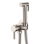 Смеситель встраиваемый с гигиеническим душем RIMERO RM010NK (Никель)