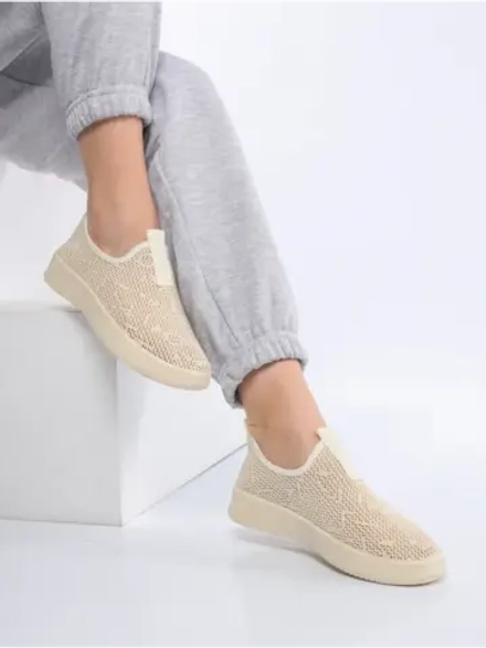 Слипоны летние текстильные