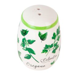 Набор для специй солонка/ перечница " " 12*5,5*9,5см. (на керамической подставке)