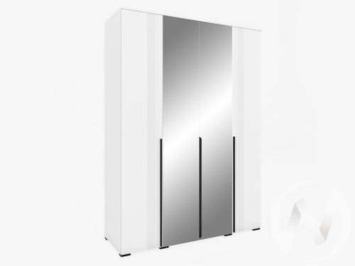 Шкаф 4-х ств. НКМ Амалия (белый)