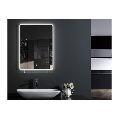 Зеркало со встроенной подсветкой ES-2073 HDSA Esbano 60x80x5 с полочкой