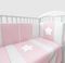 Набор в кровать для новорожденных Lollycottons Maks Star, Розовый