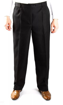 Брюки мужские серые темно-серые классические классика костюмные офисные строгие деловые демисезонные прямые 46 размер полосатые в полоску