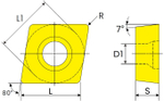 CCGT030101L-JF HT2015  размеры