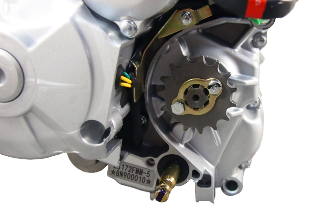 Двигатель 4т. 250 см3 172FMМ (-5) ZONGSHEN (PR250) (баланс вал.) 5МКПП, кик+электростартер