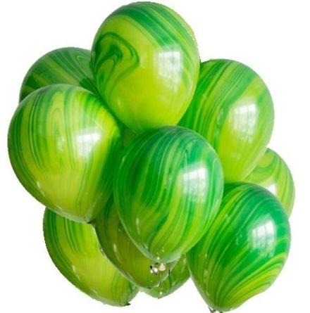 Шар "Зеленый агат"