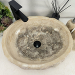 Раковина из оникса Erozy Grey EO-64516 51*42*15 0159