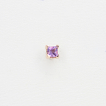 Princess prong tops with Semi-Precious stone
