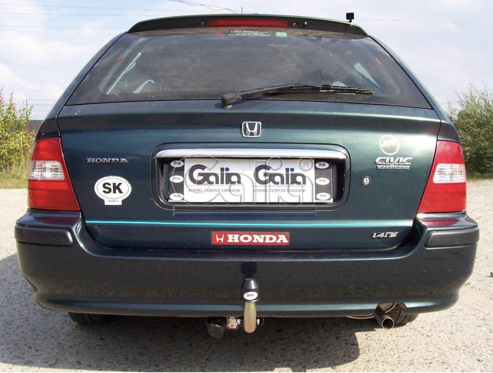 Фаркоп оцинкованный Galia H015A для Honda Civic универсал 1996-2000(паспорт и сертификат в комплекте)(без электрики)