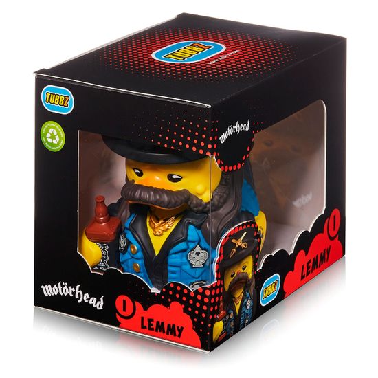 Фигурка-утка Tubbz Motorhead Lemmy (Whiskey-Scented) (Box)