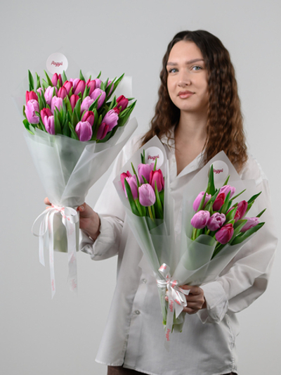 Тюльпаны микс