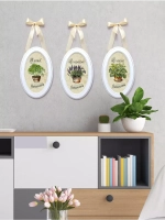 Панно на стену для интерьера 3 шт 28,5*18,5 см