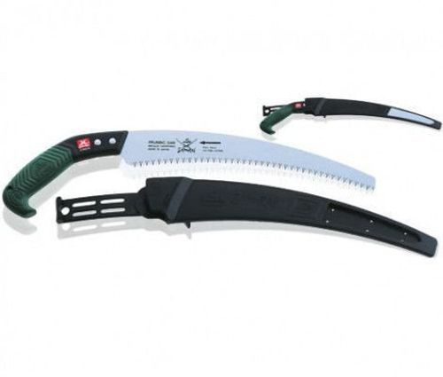 Пила усиленная, с изогнутым полотном, L=300мм/4мм/1.2мм, в чехле, с поясным креплением C-330-LH