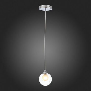SL431.113.01 Подвес ST-Luce Хром/Прозрачный, Белый G9 1*5W DUALITA