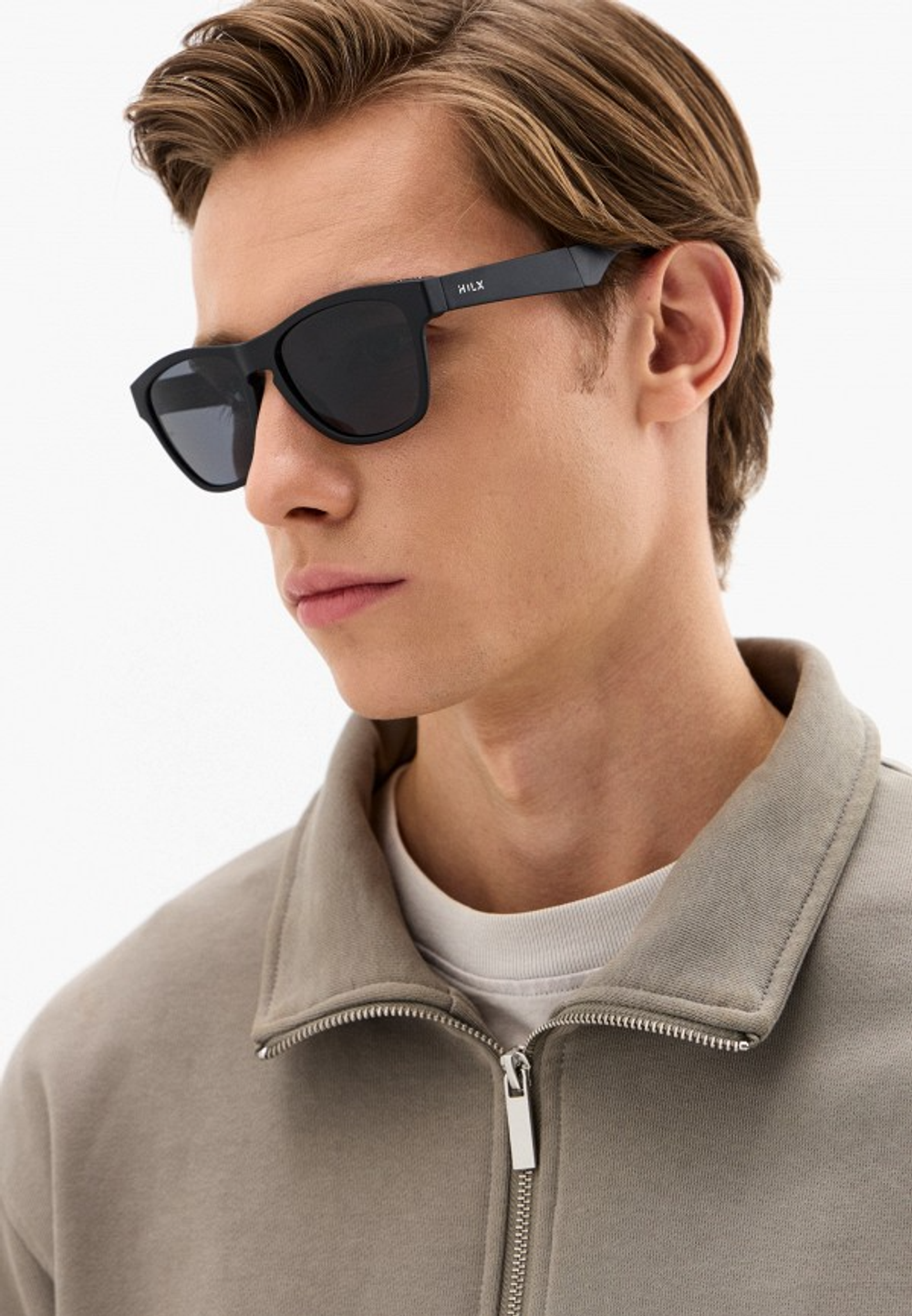 Спортивные очки HILX Unfold Matt Camo Black / Black Polarized Lens