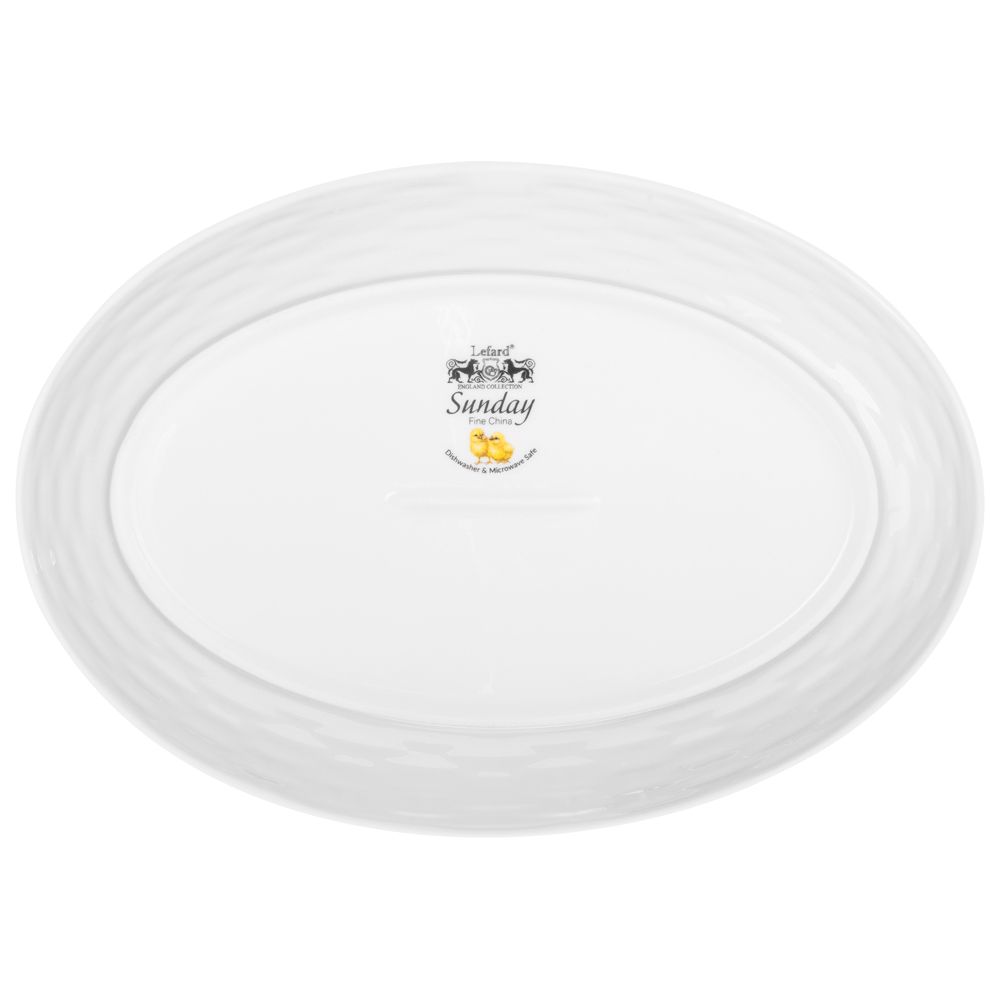 БЛЮДО ОВАЛЬНОЕ LEFARD "SUNDAY" 26*18,3*3,8 СМ (КОР=12ШТ.)