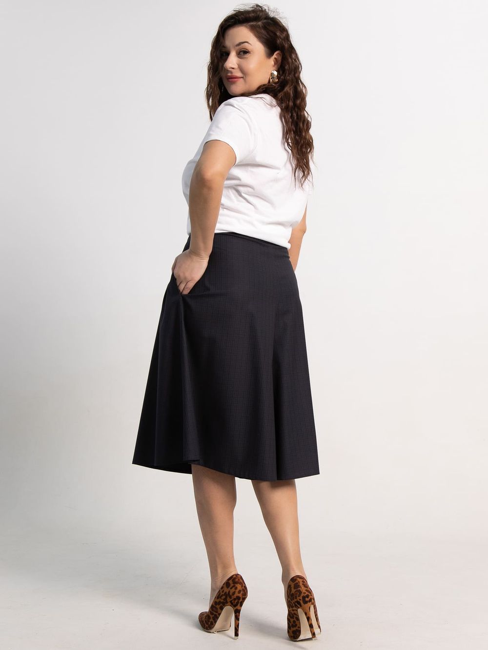 Юбка-шорты Марсель (синяя) Ю15294-3М LT Collection