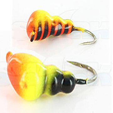 Мормышка вольфрамовая Lucky John МУРАВЕЙ крашеная с петелькой 050/55