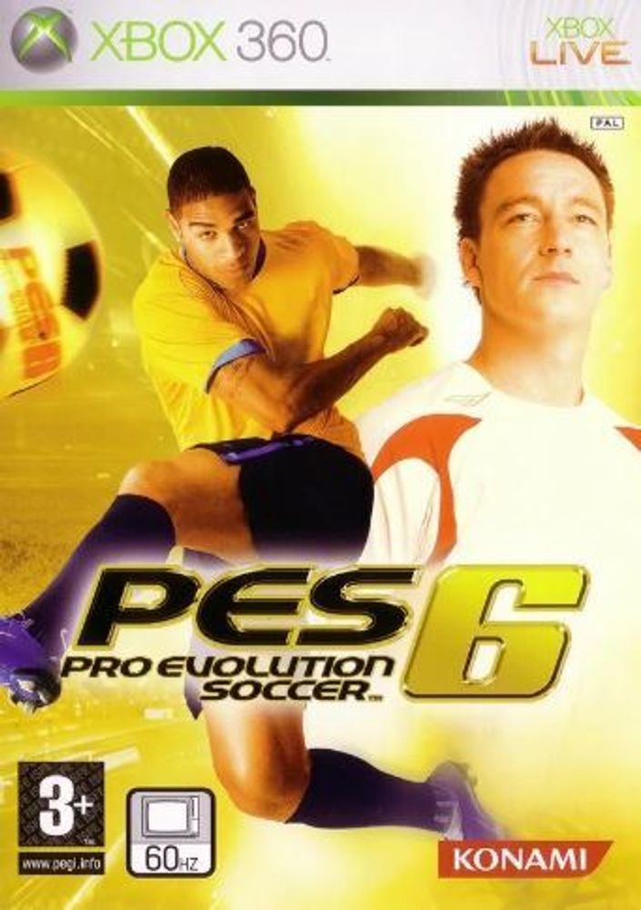 PES 6 Xbox 360 Б\У