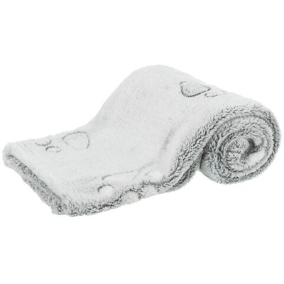 Подстилка Nando, мягкий флис, 100 х 70 см, светло серый, Trixie