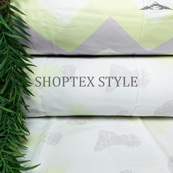 Сатин "Детство-динозавры №2" | ш.245 см | 115 г/м² | хлопок-100%