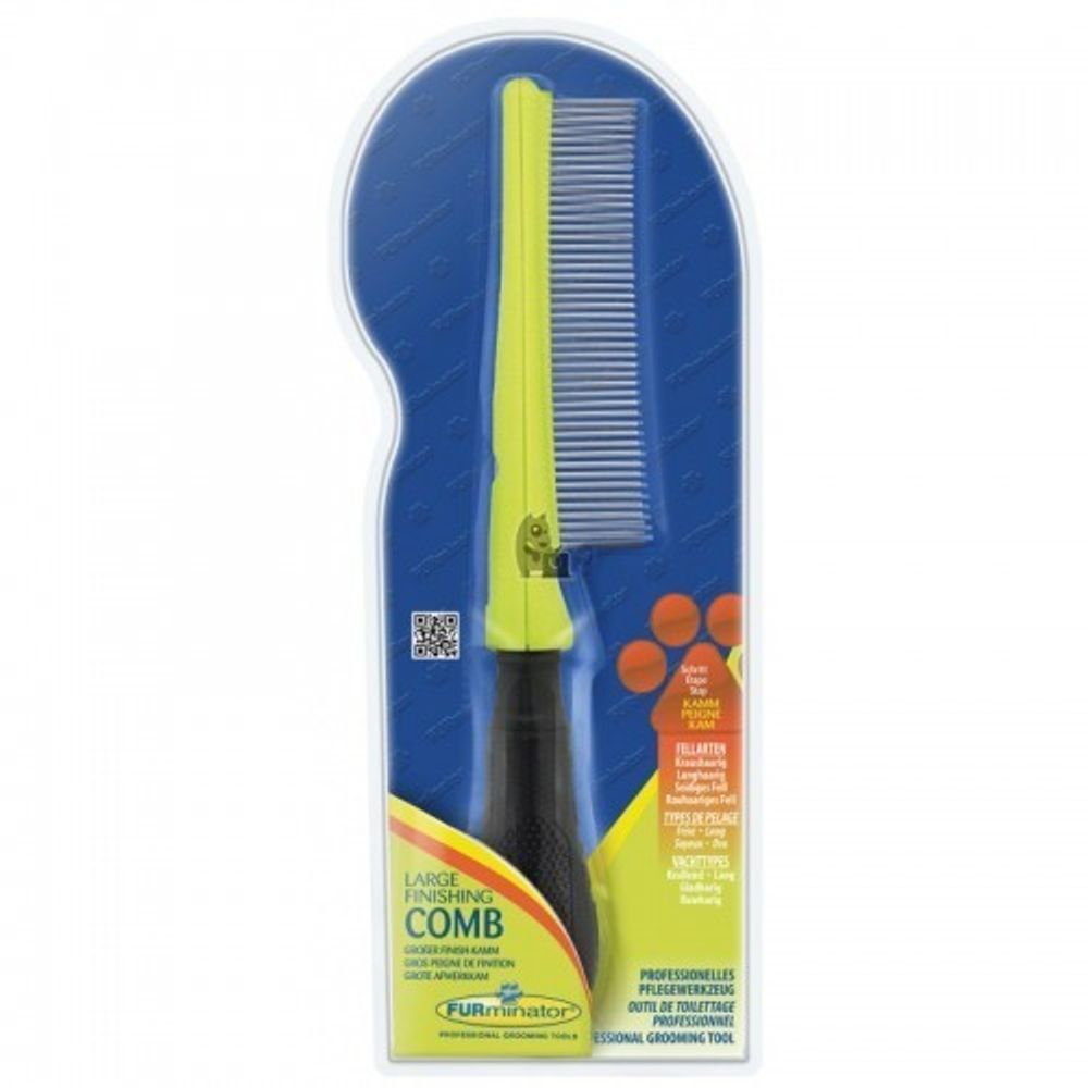 FURminator расческа большая Large Comb зубцы вращающиеся 20 мм