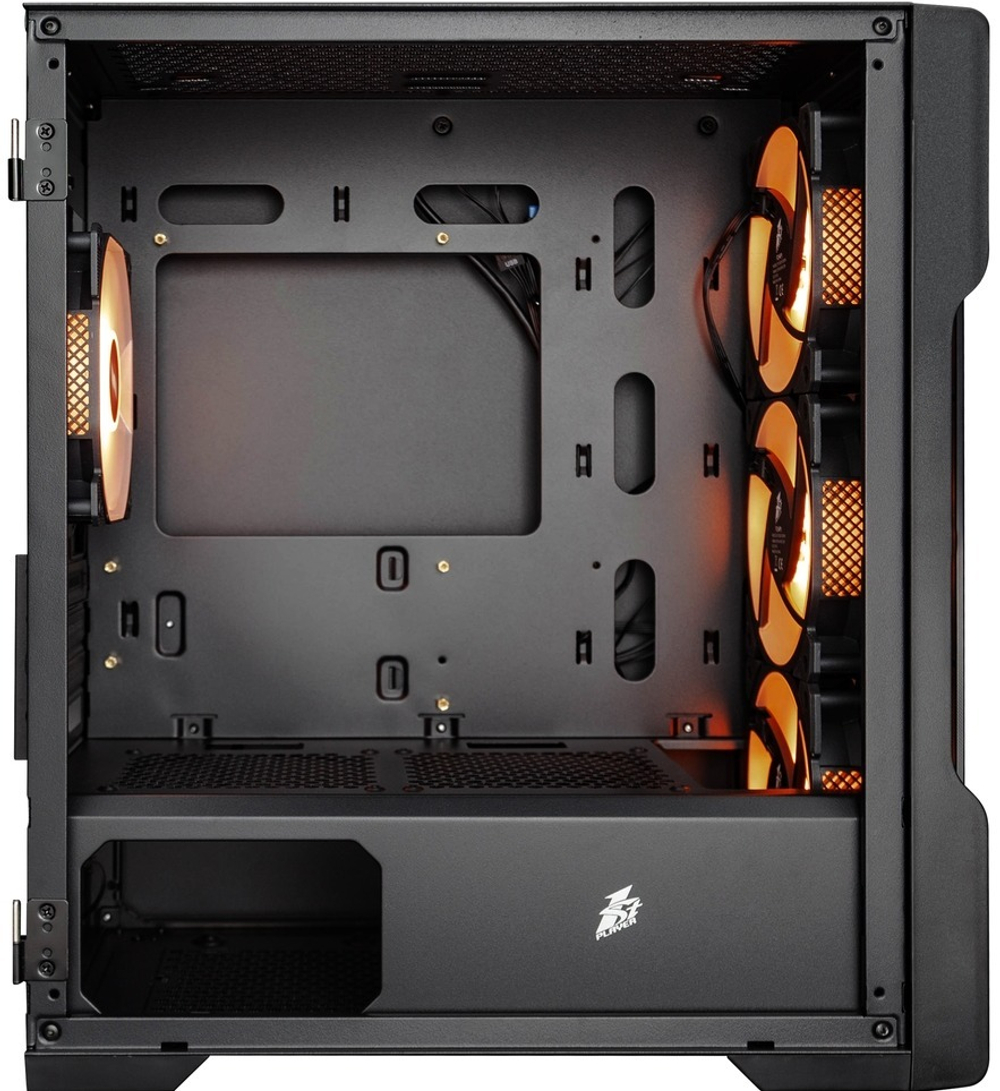Корпус mATX 1STPLAYER TRILOBITE T3 ARGB Black