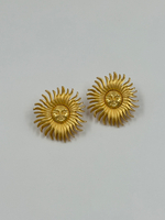 Серьги Солнце Monet