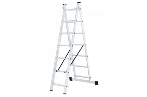 ЛЕСТНИЦА ВИХРЬ АЛЮМИНИЕВАЯ ДВУХСЕКЦИОННАЯ ЛА 2Х7 73/5/1/23