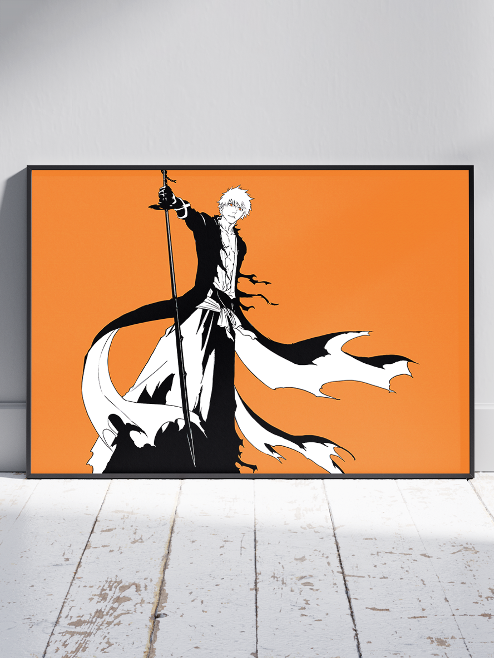 Постер плакат Ичиго Банкай Bleach Блич