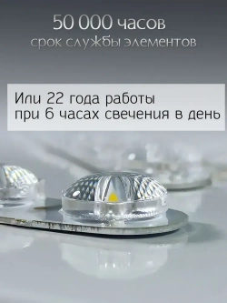 WEDO LIGHT Люстра потолочная светодиодная с пультом на кухню, в спальню, гостиную