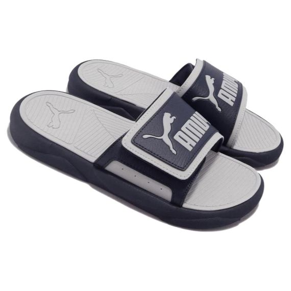 Puma Royalcat Comfort Slides 'Parisian Night Glacial Grey'