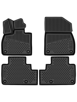 Коврики в салон для LiXiang L6 2024 -, Внедорожник 5 дв., 4шт. (полиуретан) ELEMENT3DA71214210K