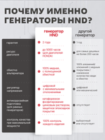 Генератор HND GE7000XNST ATS