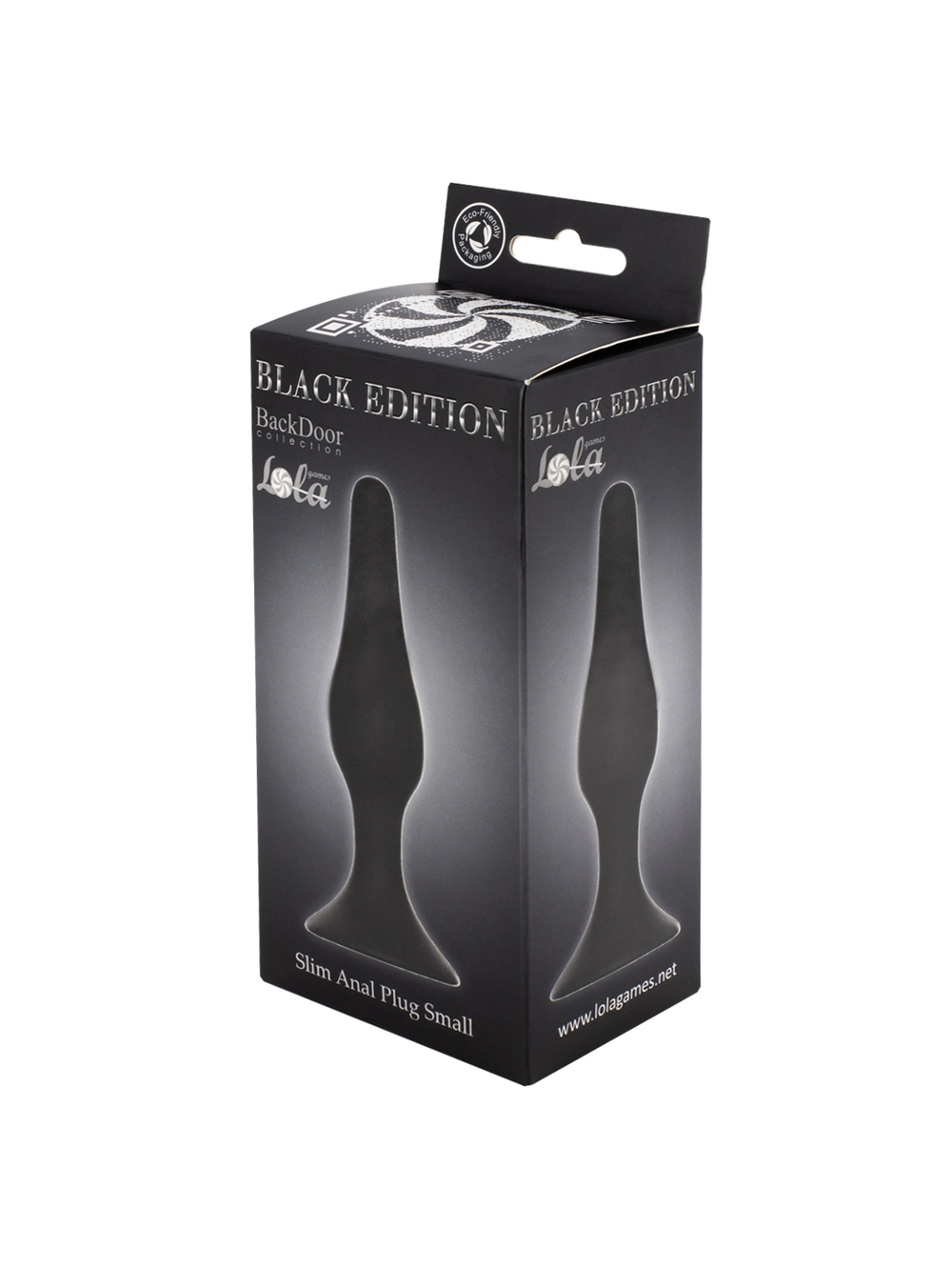 Анальная пробка Slim Anal Plug Small Black 4207-01Lola