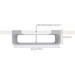 Органайзер для пакетов подвесной cupboardstore, серый