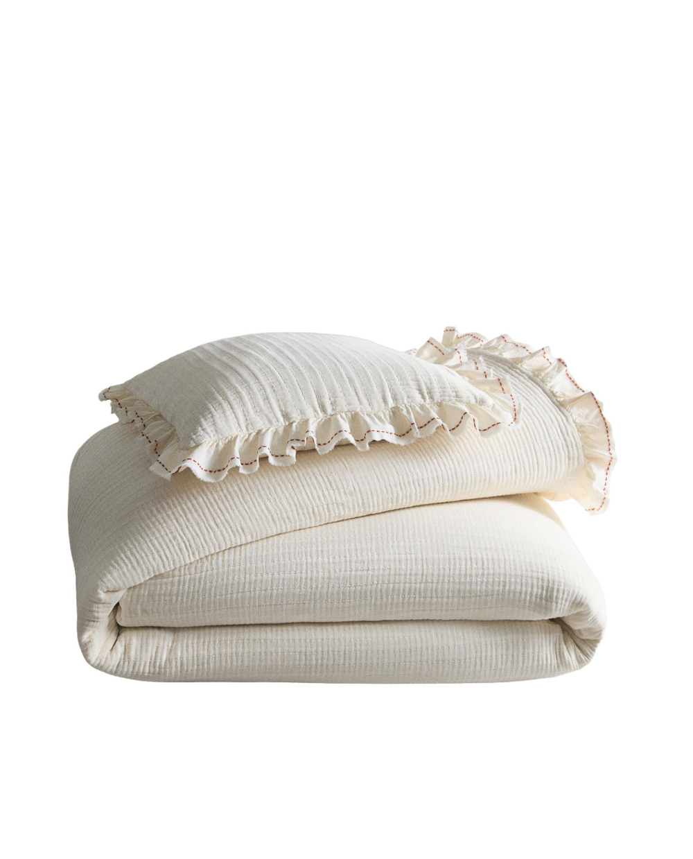 Zara Home покрывало детское из хлопка, оранжевый