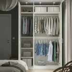 Гардероб - IKEA PAX/BERGSBO/ПАКС/БЕРГСБУ ИКЕА, 150x60x236 см, белый