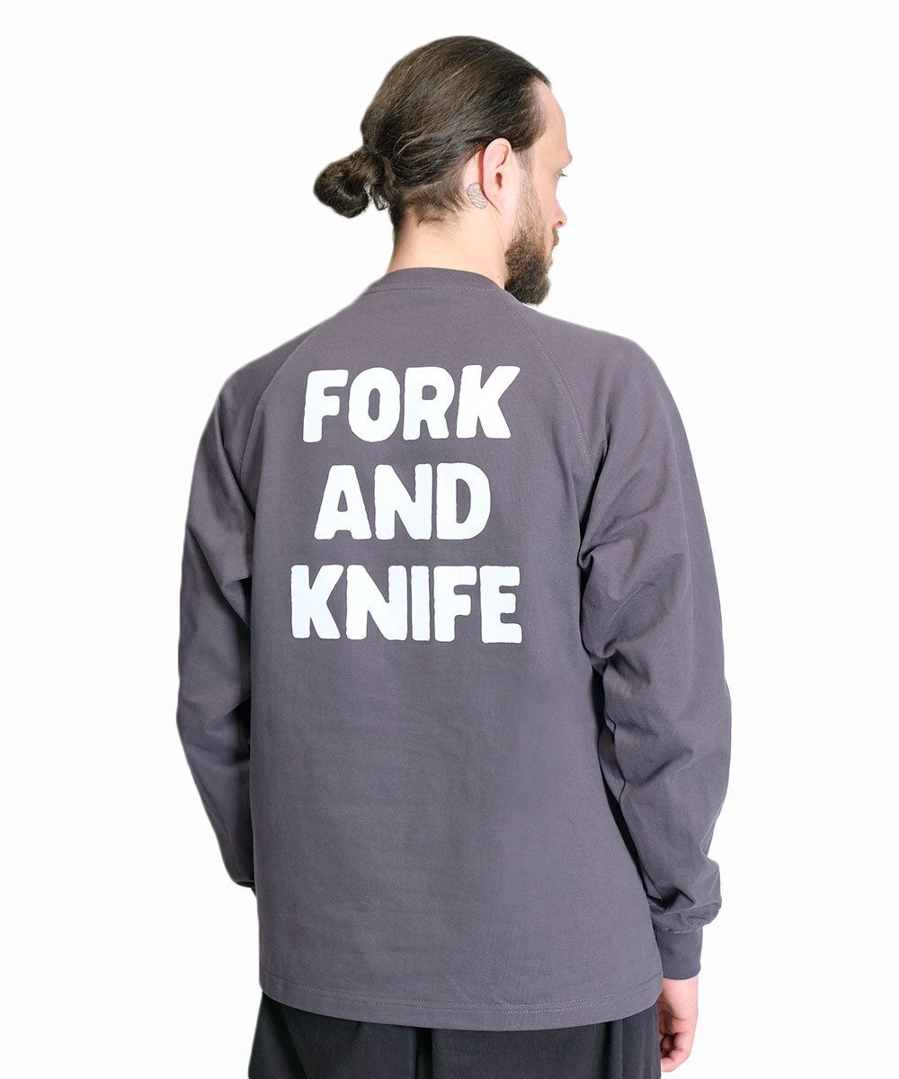 Лонгслив Hardlunch F&K темно-серый