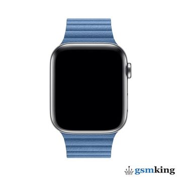 Apple Leather Loop for Apple Watch 42|44|45|49mm L Cornflower «Васильковый» MV2Y2ZM/A