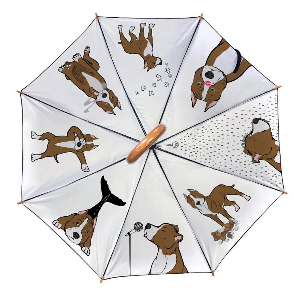 Зонт "Веселые Стаффы"