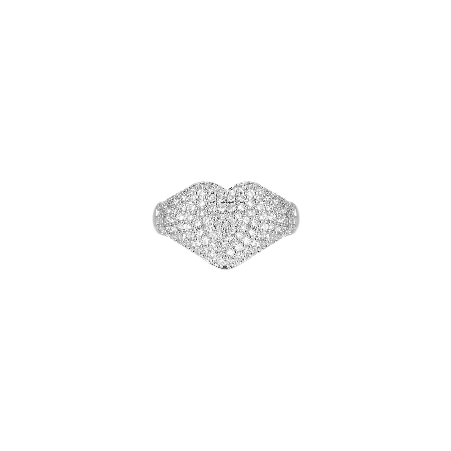 Кольцо Silver Shining Heart Ring
