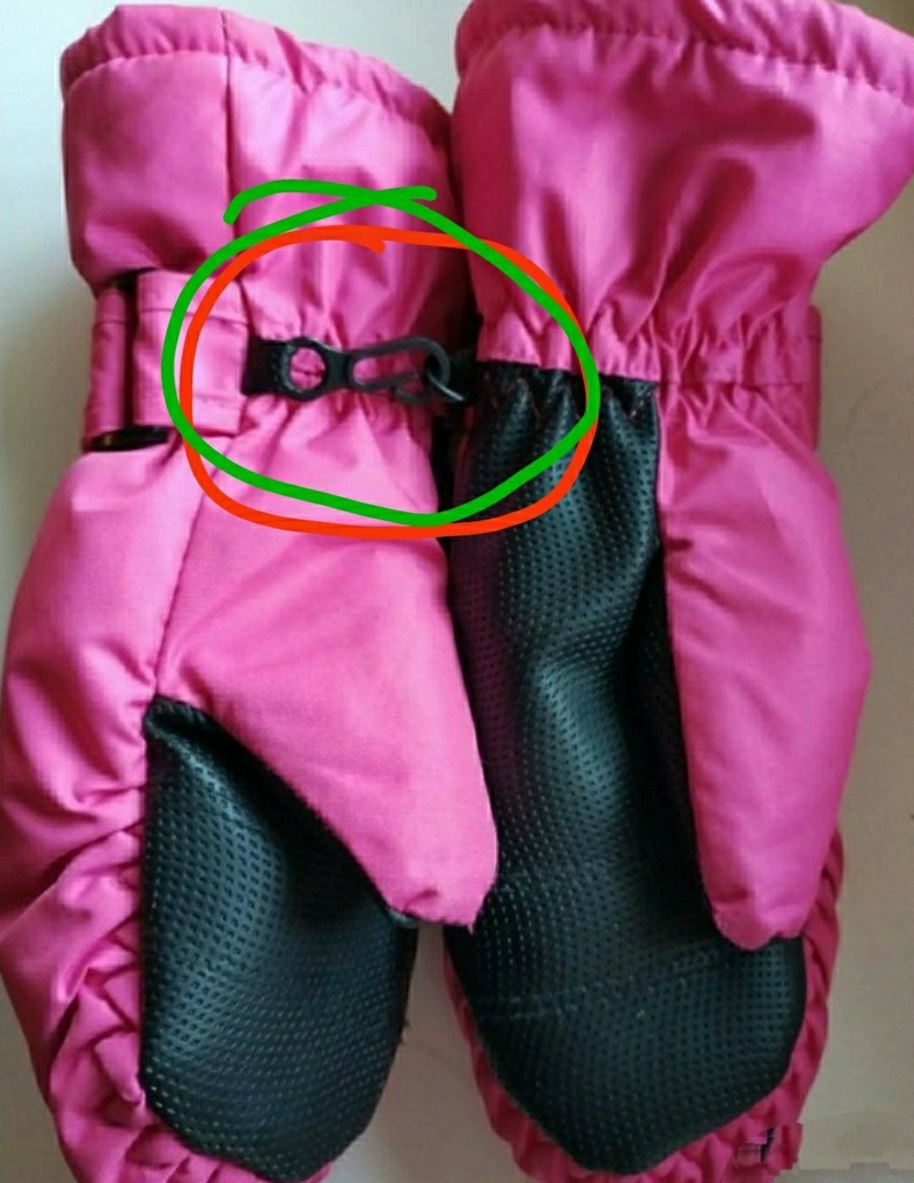 Набор ДЛЯ ВАРЕЖЕК полукольцо+ крючок