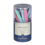 Ручка шариковая автомат. 0.7 мм, синяя "SoftClick. Zefir", 3 цвета корп. (Bruno Visconti)