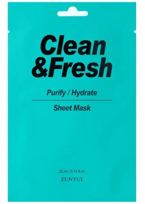 Eunyul Clean&Fresh Purify/Hydrate Маска увлажнение