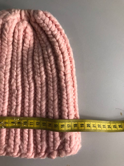 Шапка крупной вязки детская