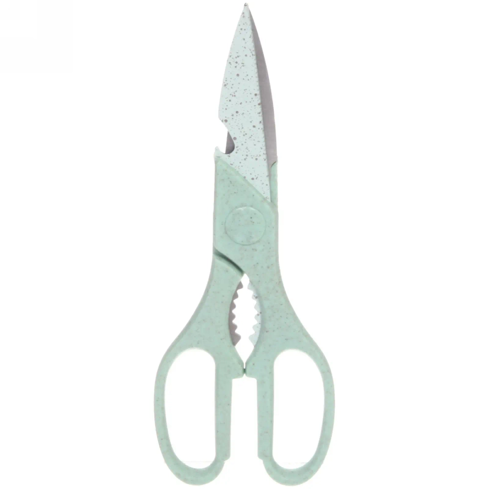 Набор ножей «DrowCook» 7предметов (3ножа+ножницы+овощечистка+доска+подставка) мятный