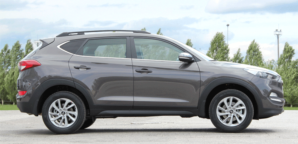 Рейлинги АПС на Hyundai Tucson 2016-2021